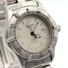 TAG Heuer Professional 2000 962.215 S/el Quartz Silver Date Y2K 00S 2