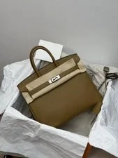 Auth Hermès Birkin 25 8U Top Handle Very 2