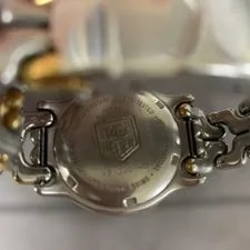 TAG Heuer Quartz Gray 300m Waterproof WG1220-KO From Japan 3