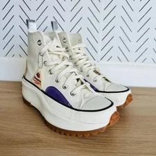 ⭐Converse Run Star Hike Hi Platform Sz 8 Shoes A09796C 2