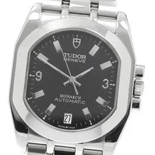 Tudor — Tudor Monarch 33100 Black Automatic SS Date — Watch — resale