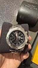 Breitling Super Avenger Black Chronograph 48mm A1337011 Receipt Box & Papers 4