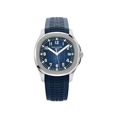 Patek Philippe — Patek Philippe Aquanaut 5168G-001 White Gold Blue Dial (2023) — Watch — resale