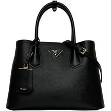 Prada — Prada F Triangle Plate Crossbody — Handbag — resale