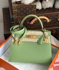 Hermès — 💎 Lowest Price $$ Hermes Kelly Sellier 28 Criquet Epson GHW — Handbag — resale