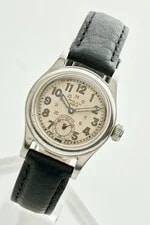 Rolex Oyster Solar - Aqua 1941 Gents WW2 Era , Dial Patina Serviced 4