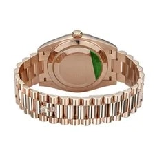 Rolex Day-Date 40 40MM Green Roman Numerals Dial Rose Gold 4