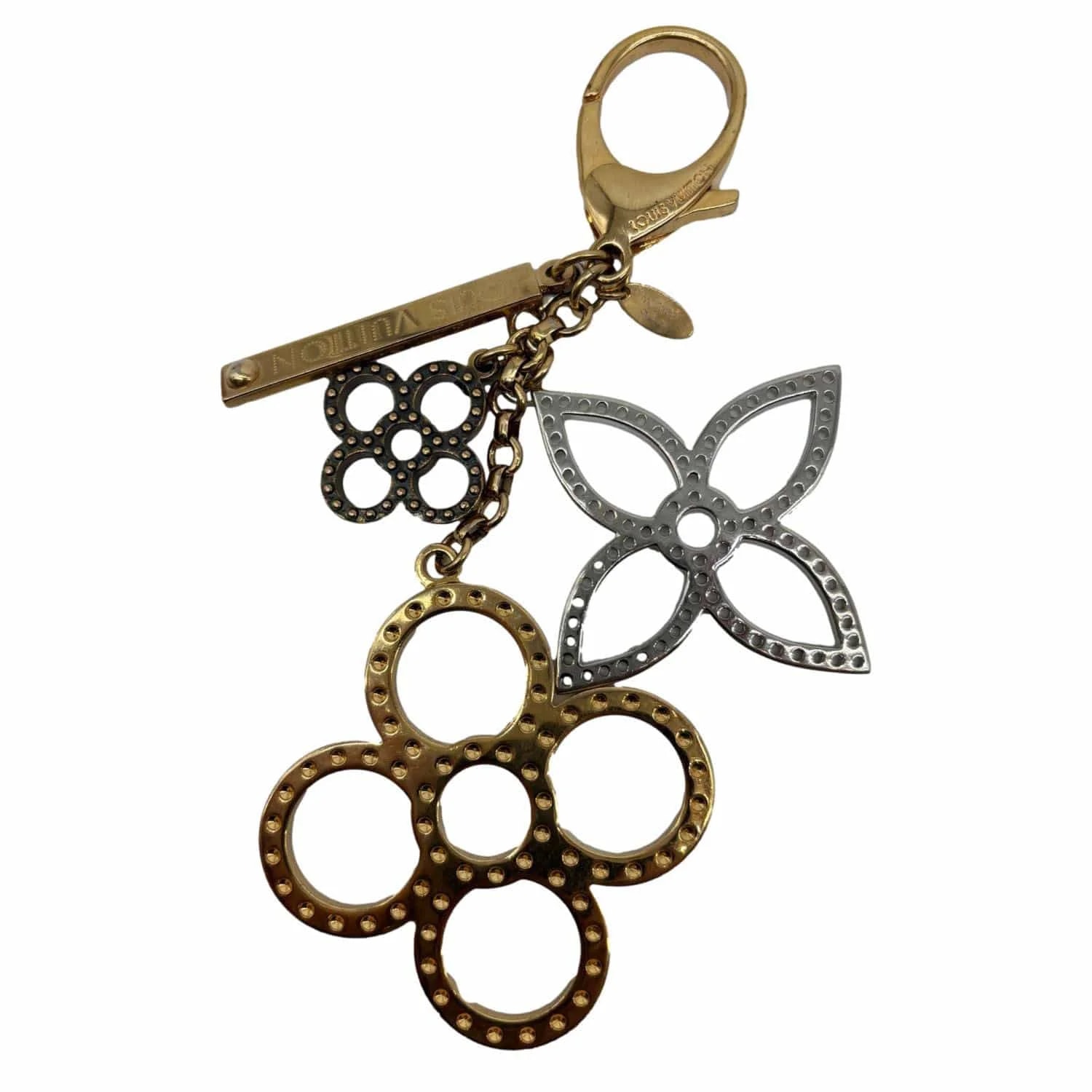 Louis Vuitton — Louis Vuitton Tapage Metal Key Holder Bag Charm — Accessory — resale