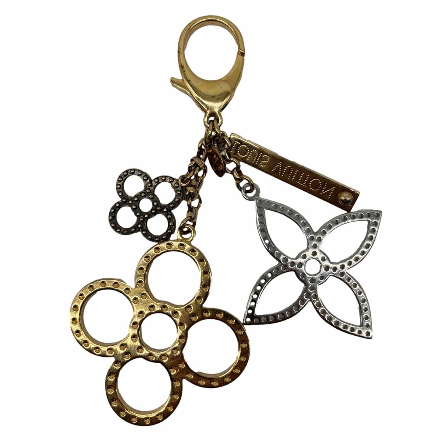 Louis Vuitton Tapage Metal Key Holder Bag Charm 2