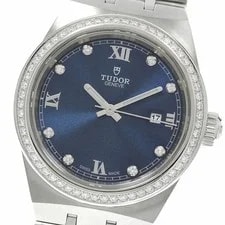Tudor Royal 28320 Automatic 28mm Box Papers Blue Stainless Steel 2