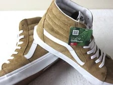 Vans Sk8-Hi Pig Striped Skate Shoes 4