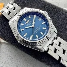 38mm Breitling Windrider A10350 - + Blue Dial 2