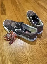 🔥🔥Vans Custom Culture Slip-On Bear (2015) US 11 2
