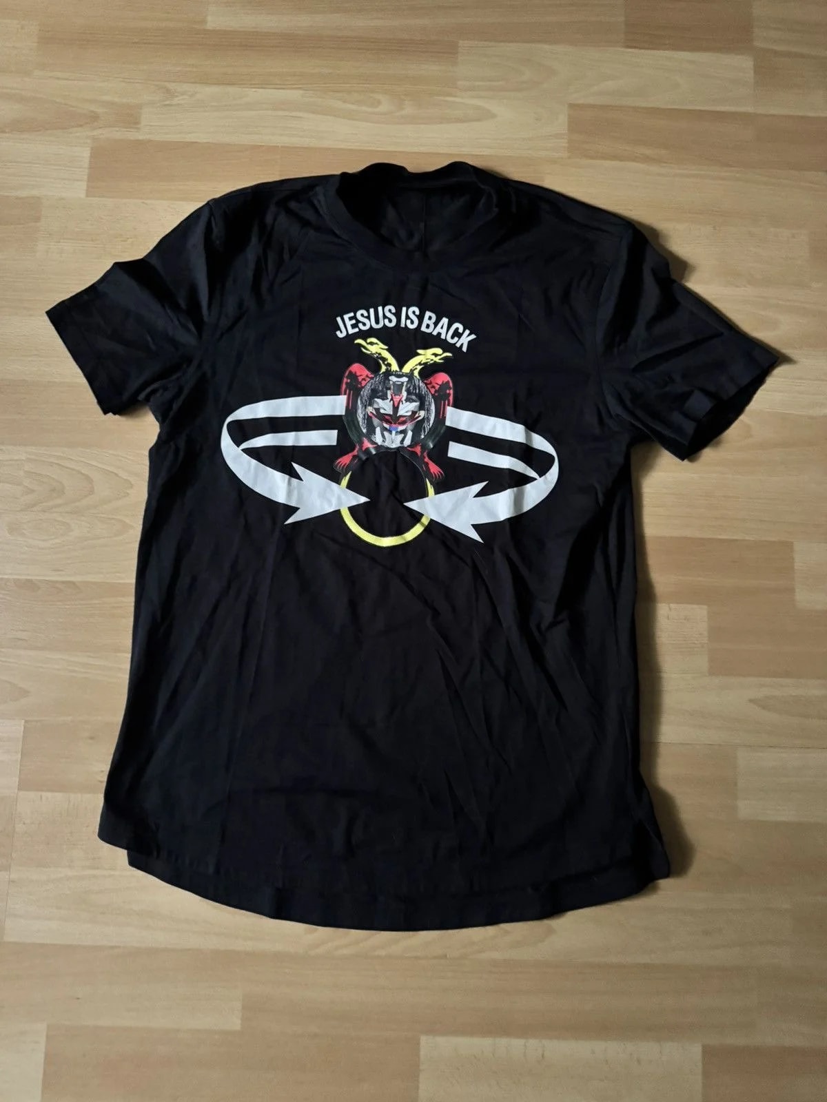 Givenchy — Givenchy 'Jesus Is Back' Tshirt By Riccardo Tisci — streetwear — resale