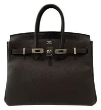 Hermes Birkin 25 Verso Ebene Palladium 3