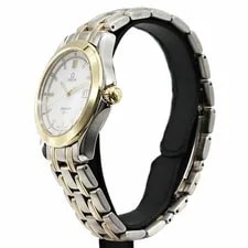 Omega Seamaster 120 Quartz 36mm SS YG White Dial Ref 2311.20 2