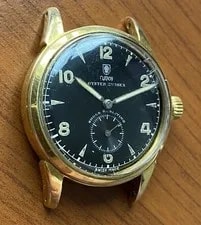 Tudor — Mega Tudor 4540 Oyster Sussex Gold Plated — Watch — resale