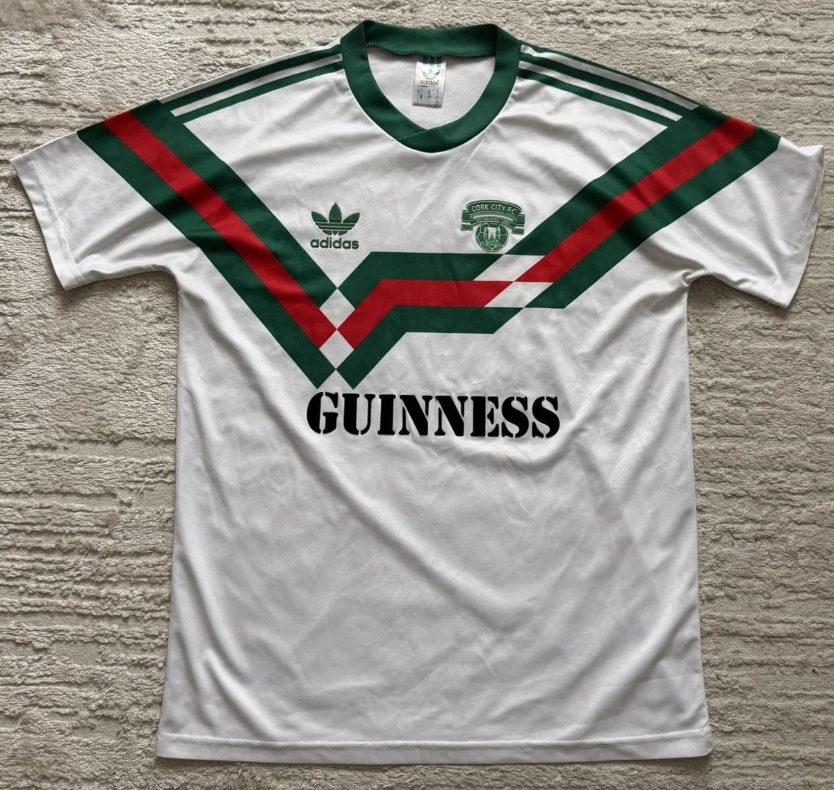 Adidas — 1989-90 Cork City Home Shirt (L) Adidas — streetwear — resale