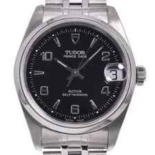 Tudor — Tudor Prince Date 72000 Black Dial Automatic Boy's N — Watch — resale
