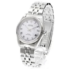 Tudor Prince Oysterdate 72034 32mm SS White #C9012 2