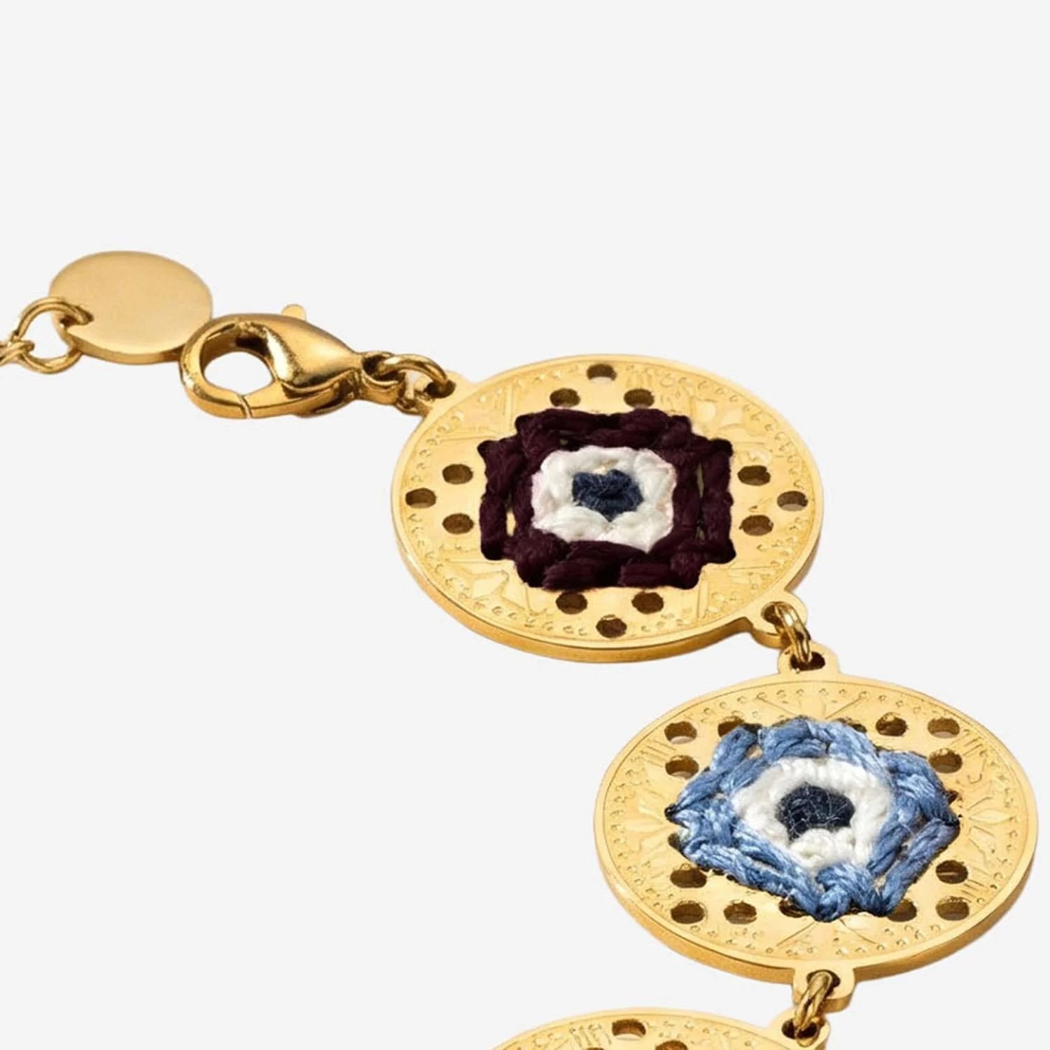Leight Studio Hand-Embroidered Eye Medallion — 4