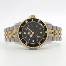 TAG Heuer Professional 200 925.213G Black YGP SS 4