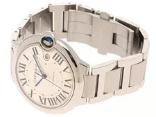 Cartier Ballon Bleu LM W69012Z4 Stainless Steel 42mm Silver Dial #DW1106 3