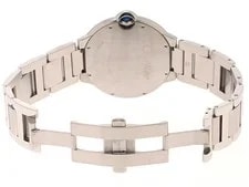 Cartier Ballon Bleu LM W69012Z4 Stainless Steel 42mm Silver Dial #DW1106 4