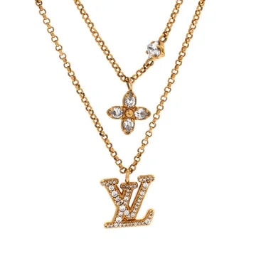Louis Vuitton — Lady Metal With Crystals — Jewelry — resale