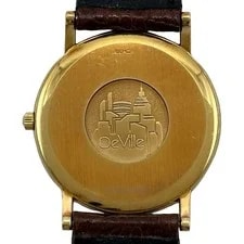 Omega de Ville 7320.33 Silver Gold Quartz 2