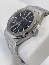 Audemars Piguet Royal Oak Automatic 15400st Black + Warranty 2