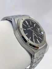 Audemars Piguet Royal Oak Automatic 15400st Black + Warranty 3