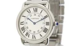 Cartier — Cartier Ronde Solo de LM W6701005 Stainless Steel 35mm Silver Dial Quartz #DW677 — Watch — resale