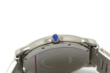Cartier Ronde Solo de LM W6701005 Stainless Steel 35mm Silver Dial Quartz #DW677 2