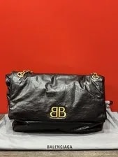 Balenciaga — Balenciaga Medium Monaco Chain-Strap — Handbag — resale