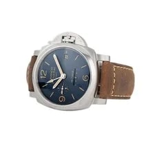 Panerai Luminor 1950 10 Days GMT Stainless Steel Blue Dial 44mm Pam00986 3