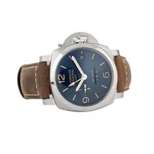 Panerai Luminor 1950 10 Days GMT Stainless Steel Blue Dial 44mm Pam00986 4