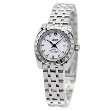 Tudor Classical Date 22010 White Automatic SS Classic Water Resistant Dial 3