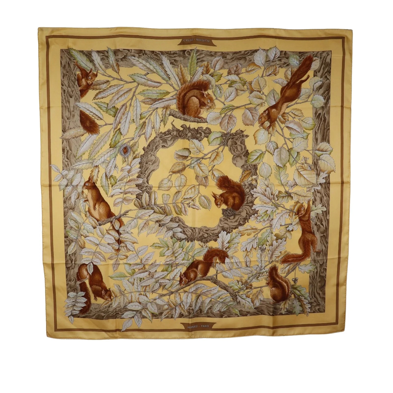 Hermès — Casse Noisette Scarf 90 — Accessory — resale