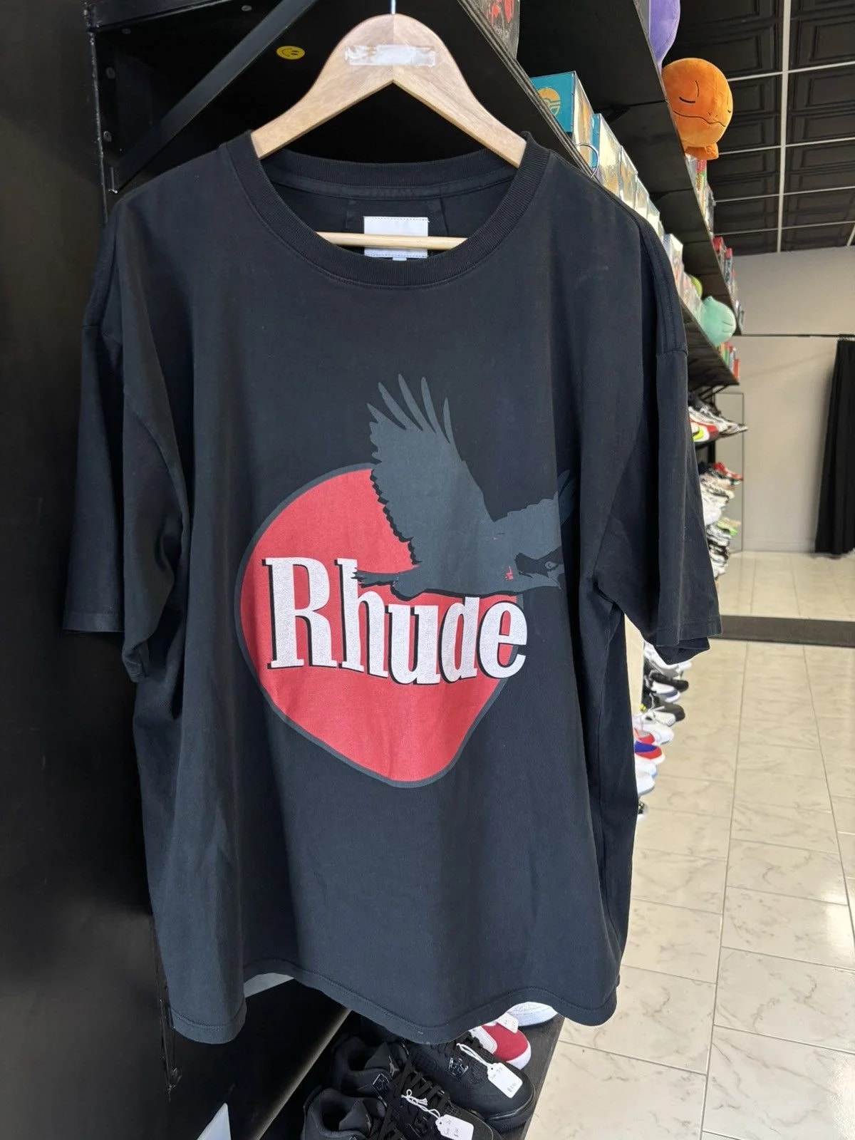 Rhude — Rhude Eagle Logo TEE — streetwear — resale