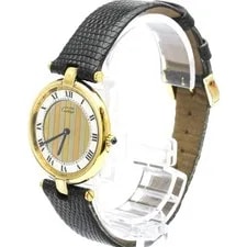 Cartier Must Vendome Vermeil Gold Plated Quartz BF590404 2