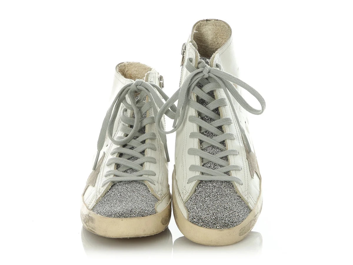 Golden Goose and Swarovski Francy High Top 2