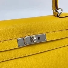 Hermès Kelly 28 (9D) Ambre SHW Square M Stamp 2