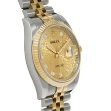 Rolex Datejust 116233G Champagne Computer/diamond 732646 3