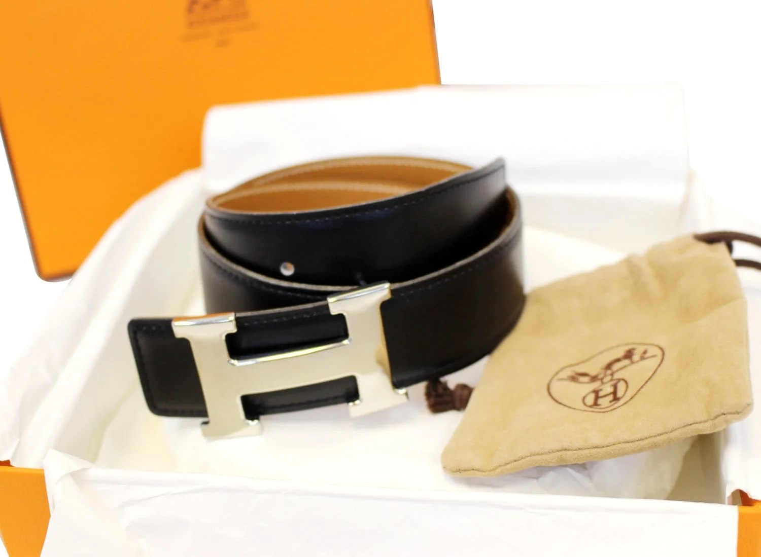 Hermès — Hermes Belt Constance Buckle H Reversible 60cm — Accessory — resale