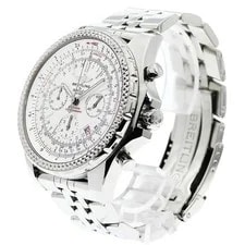 Breitling — Breitling Bentley Motors A25362 Automatic 49mm Silver Chronograph — Watch — resale
