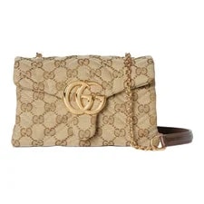 Gucci — Gucci GG Marmont Generation Mini Brown7.3*2.8*4.5in — Handbag — resale