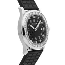 Patek Philippe Aquanaut Luce Steel Quartz 36mm Diamond Strap 5067A-001 3