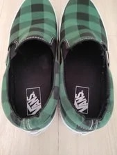 10.0US Vhtf US Model Checkered Pattern Vans Slip-On Demon Slayer: Kimetsu No 2