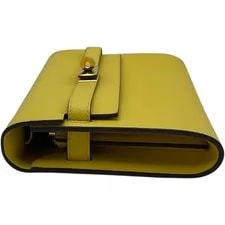Hermes Kelly To Go U Stamp Ambre GHW #149 4